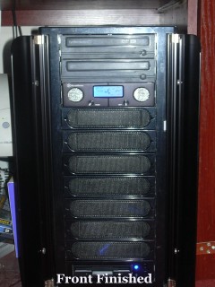 Front finished